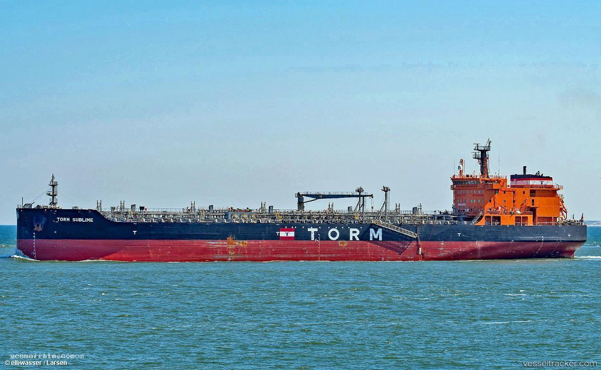 Torm-Sublime - Chemical Oil Products Tanker vessel registered in Denmark