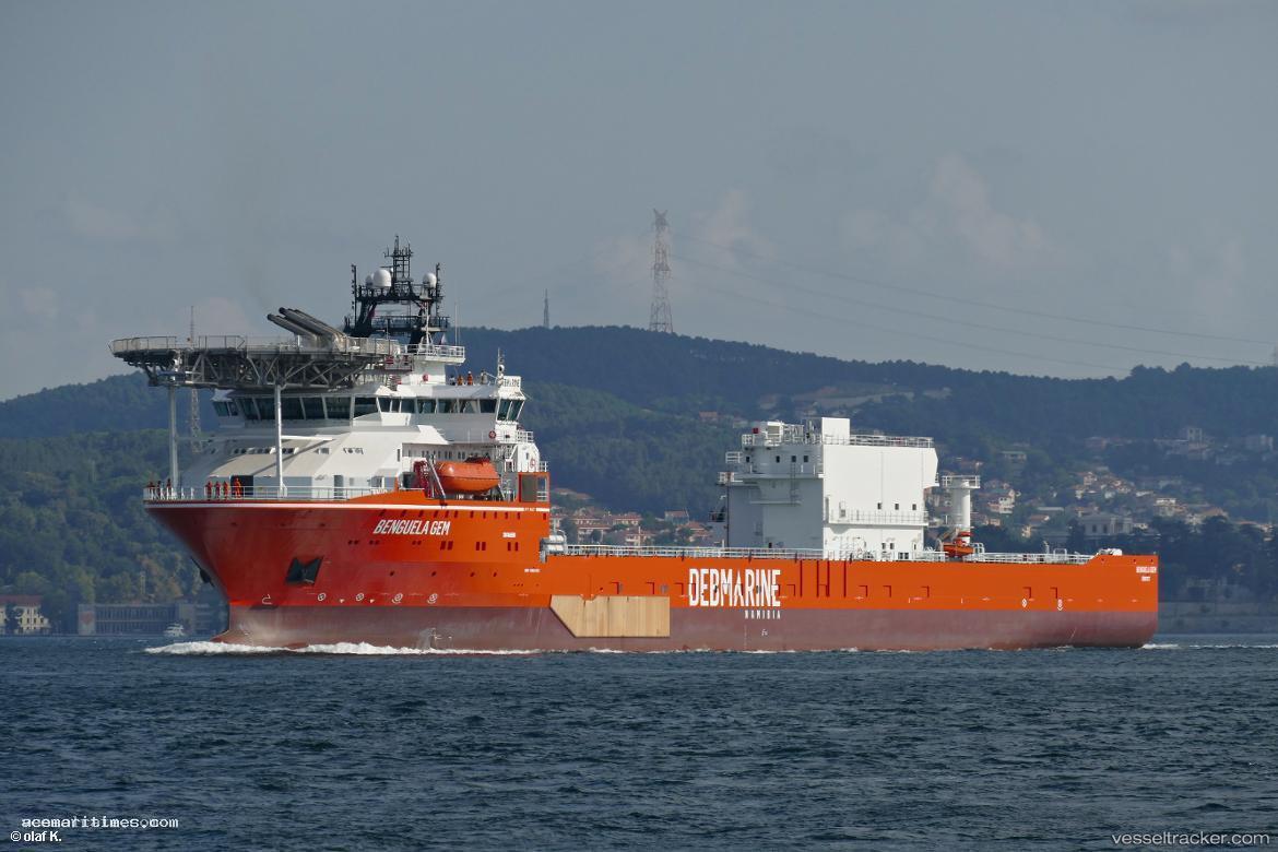 Benguela-Gem - Dredger vessel registered in Namibia
