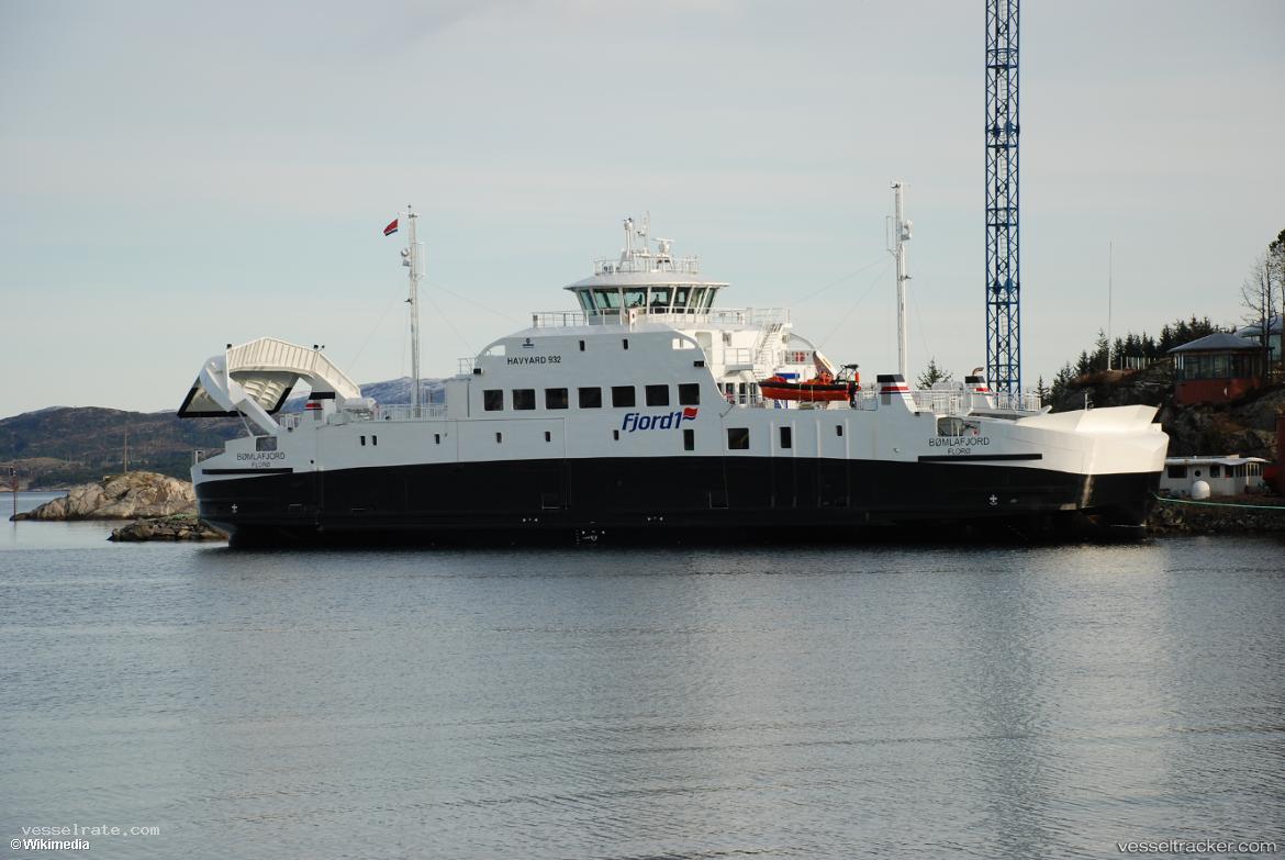 Boemlafjord - Passenger Ro Ro Cargo Ship vessel registered in Norway