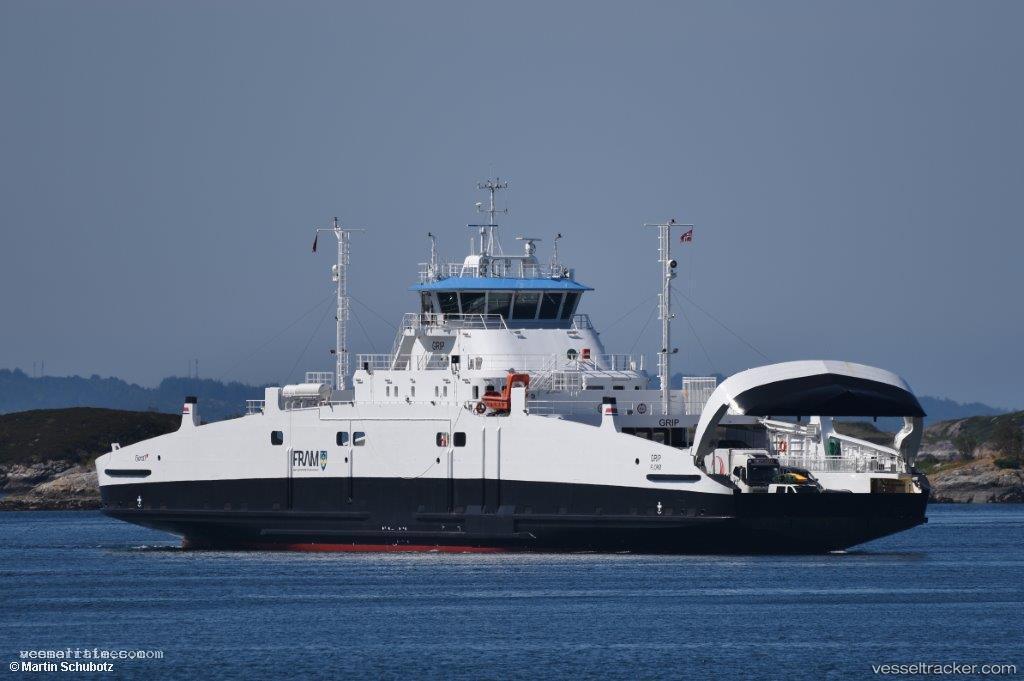 Grip - Passenger Ro Ro Cargo Ship vessel registered in Norway