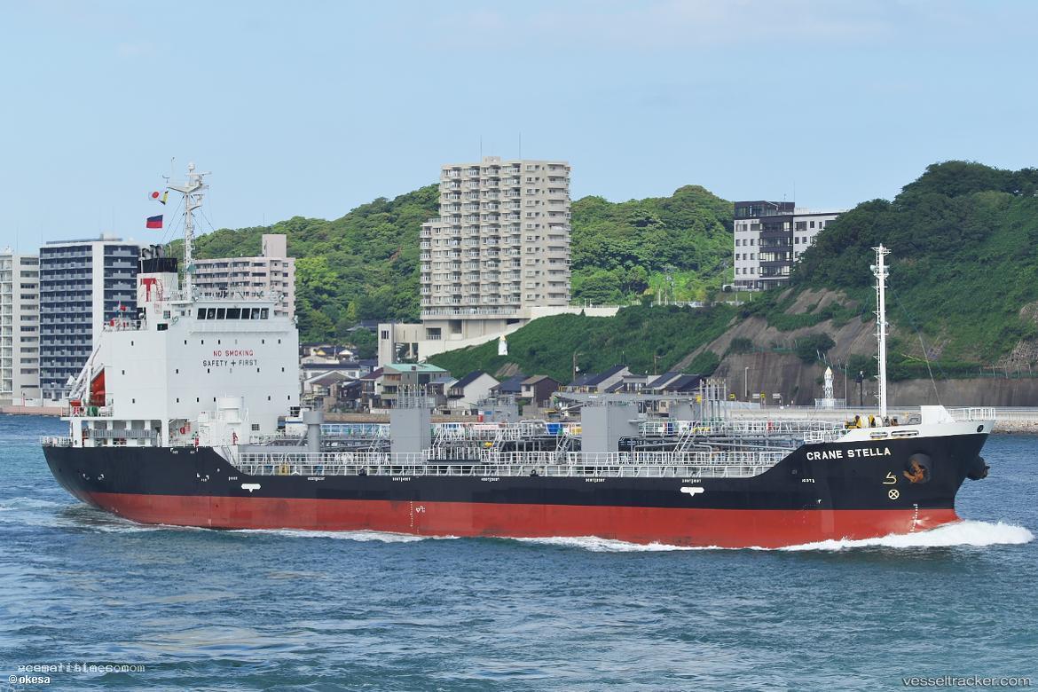 Crane-Stella - Chemical Oil Products Tanker vessel registered in Panama