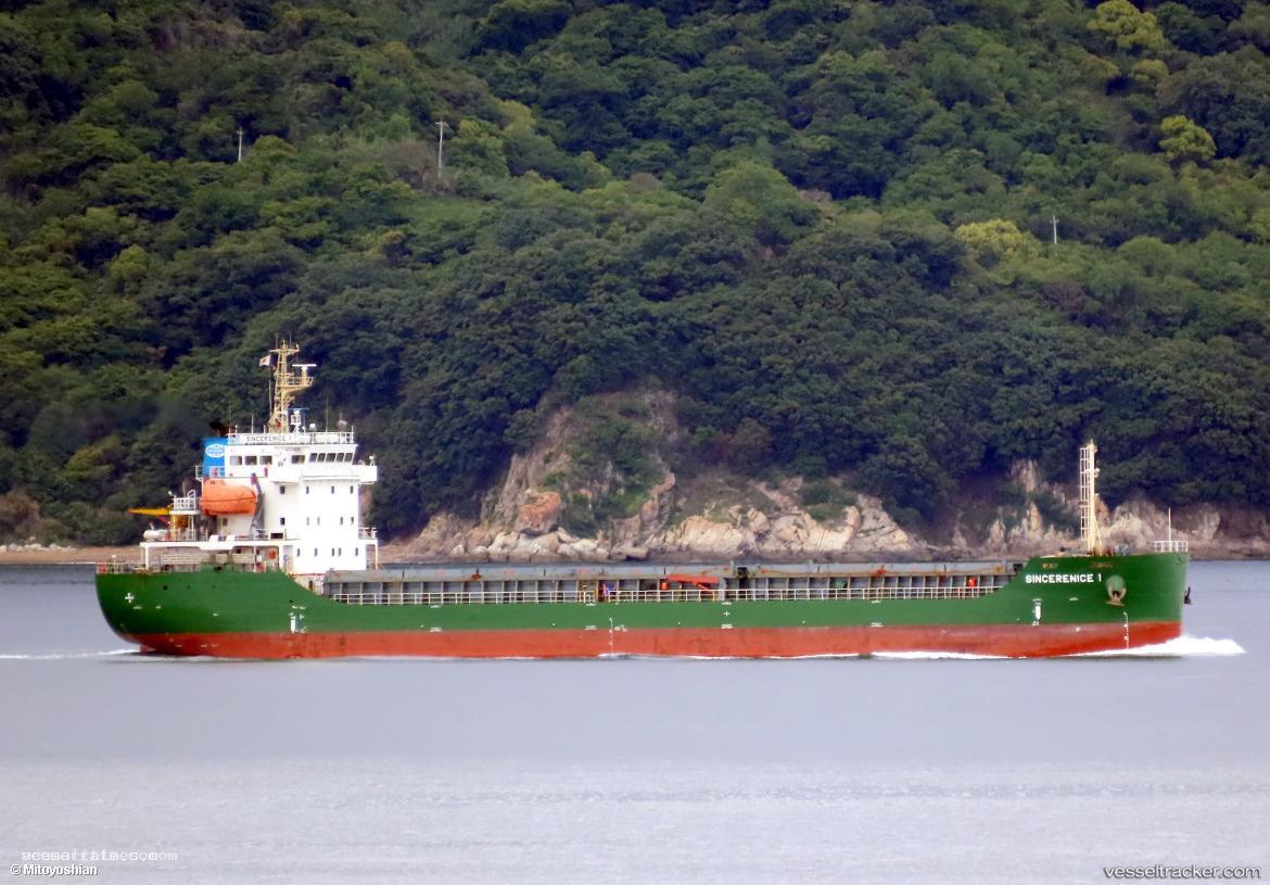 Sincerenice-1 - General Cargo Ship vessel registered in Jamaica