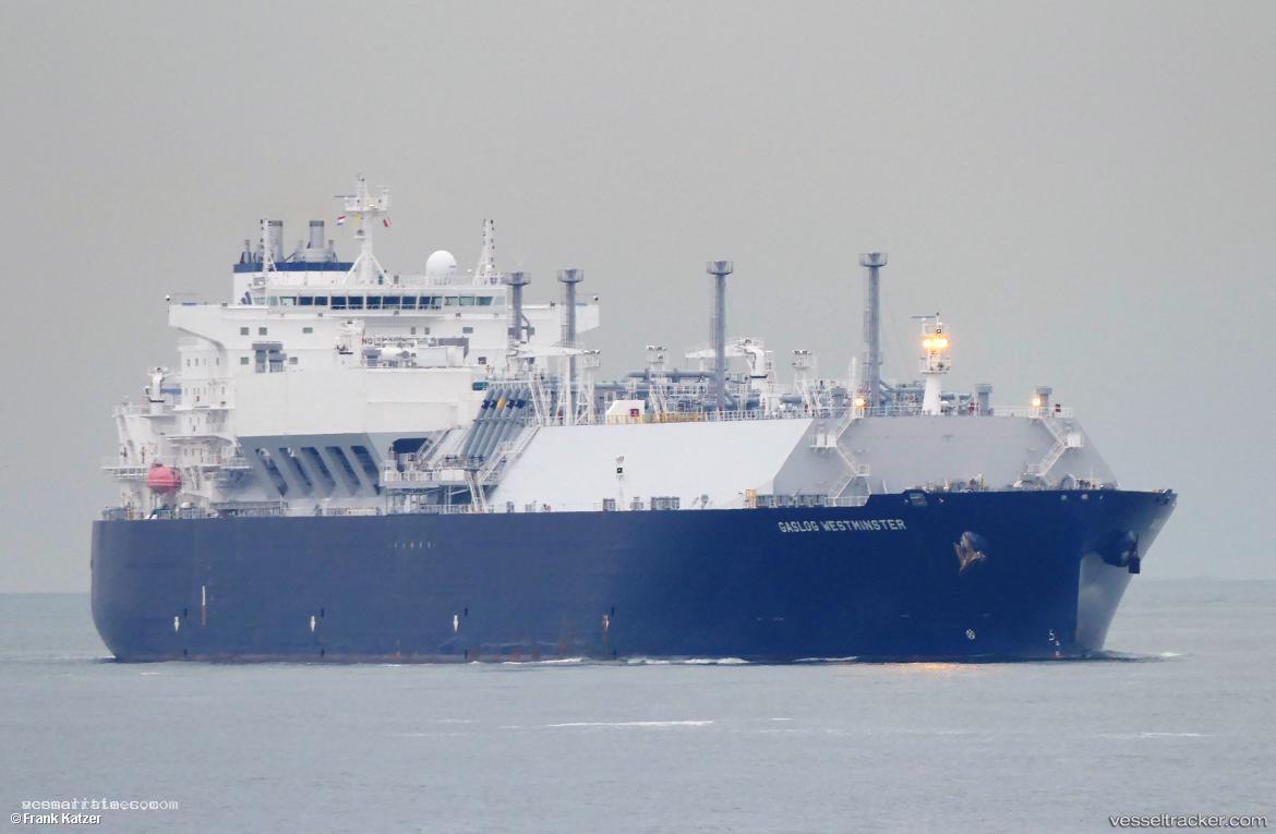 Gaslog-Westminster - Lng Tanker vessel registered in Bermuda