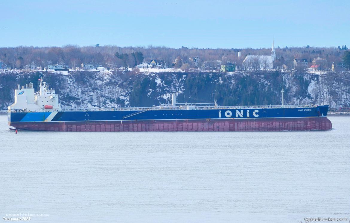 Ionic-Ariadne - Crude Oil Tanker vessel registered in Marshall Islands