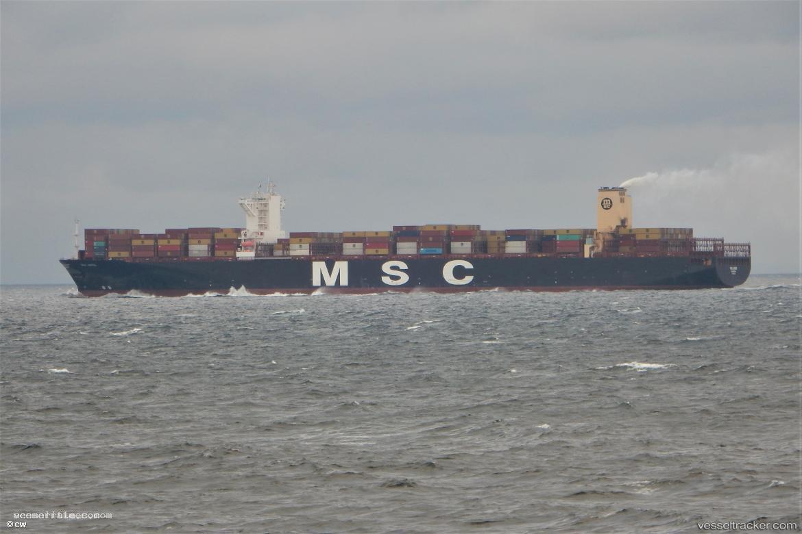 Msc-Aries - Container Ship vessel registered in Portugal