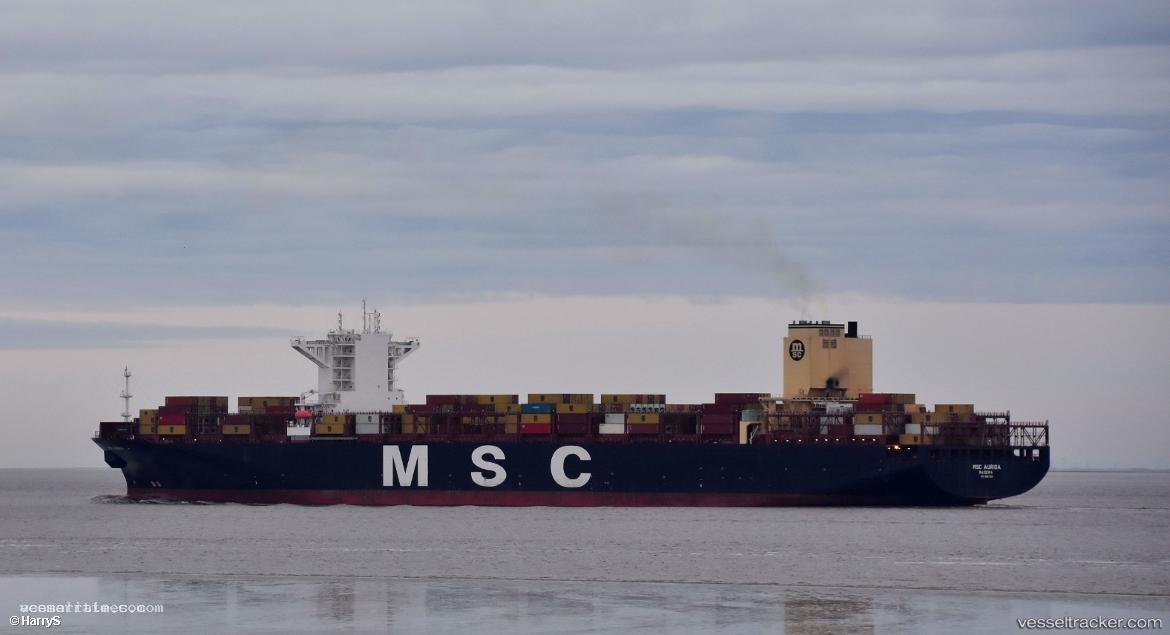 Msc-Auriga - Container Ship vessel registered in Portugal