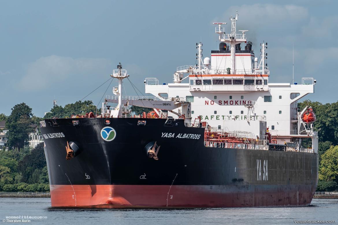 Yasa-Albatross - Chemical Oil Products Tanker vessel registered in Marshall Islands