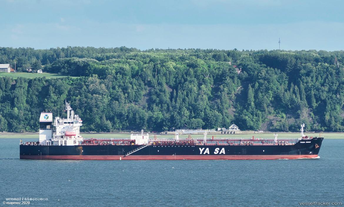 Yasa-Swan - Chemical Oil Products Tanker vessel registered in Marshall Islands