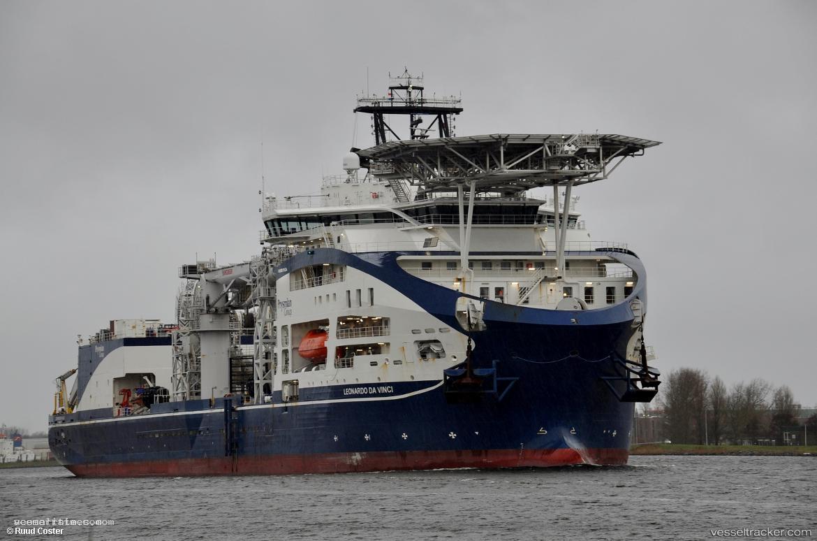 Leonardo-Da-Vinci - Cable Layer vessel registered in Italy