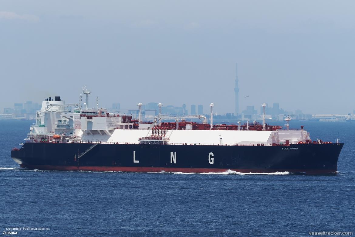 Flex-Amber - Lng Tanker vessel registered in Marshall Islands