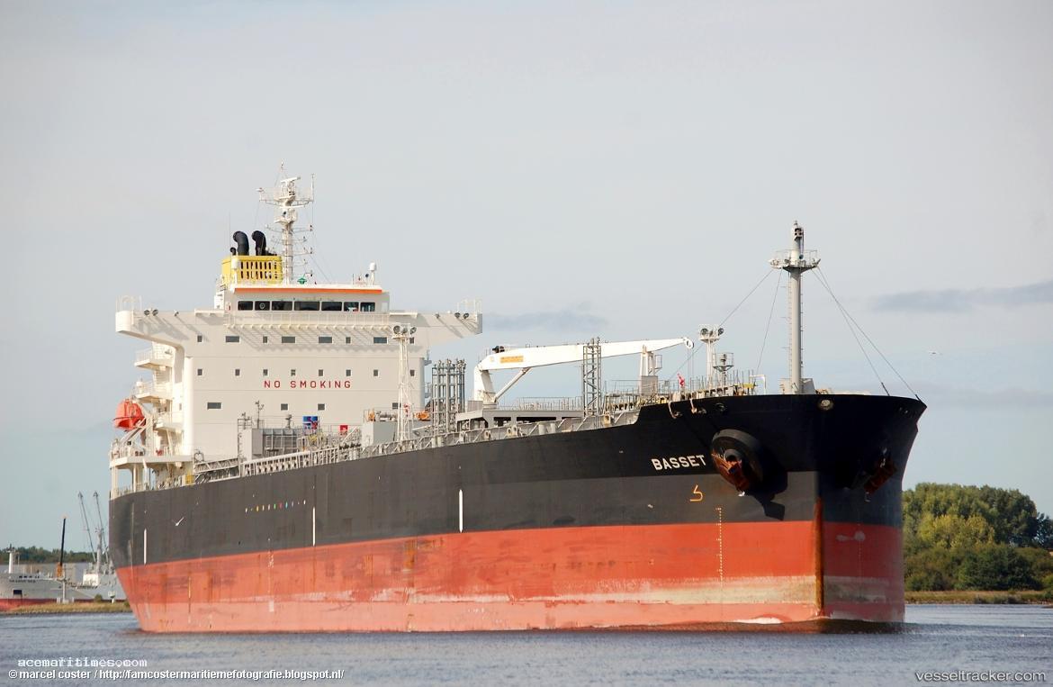 Basset - Chemical Oil Products Tanker vessel registered in Singapore