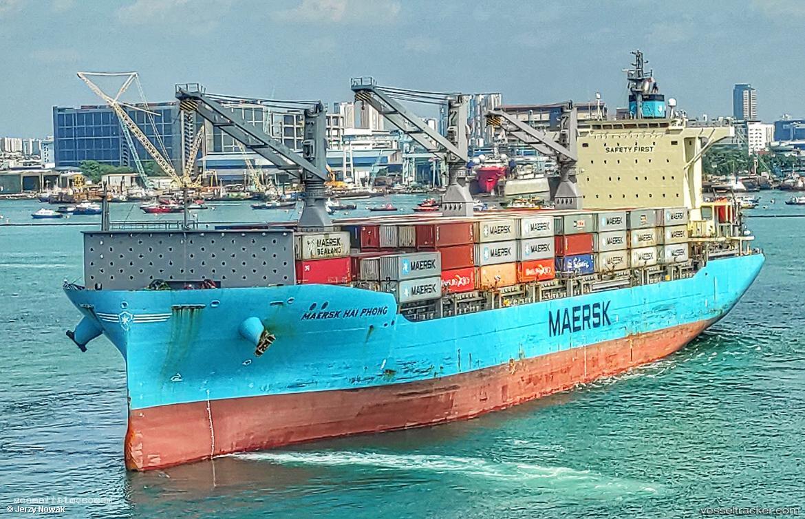 Maersk-Hai-Phong - Container Ship vessel registered in Liberia