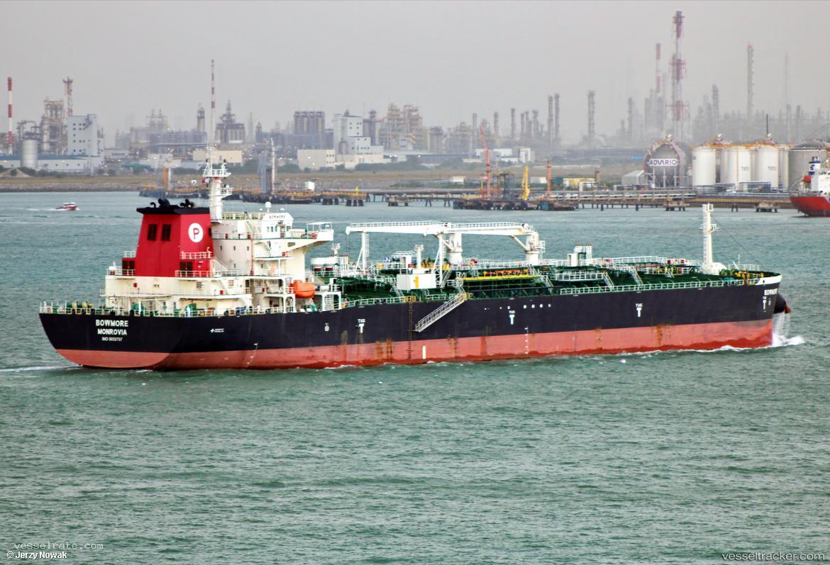 Bowmore - Chemical Oil Products Tanker vessel registered in Liberia