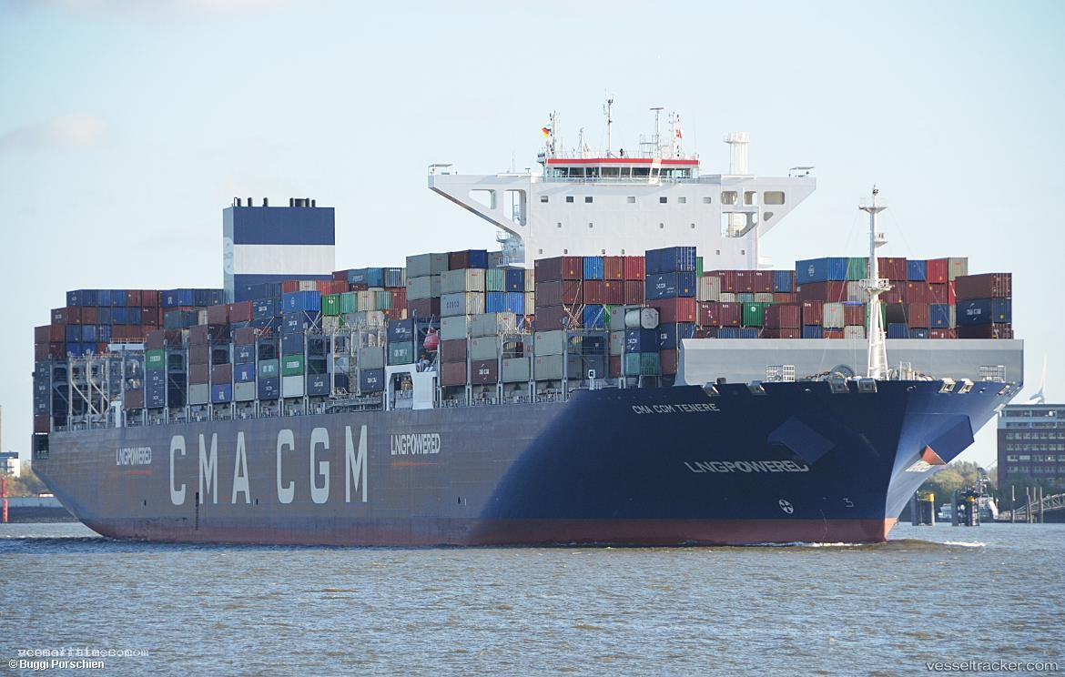 Cma-Cgm-Tenere - Container Ship vessel registered in Malta