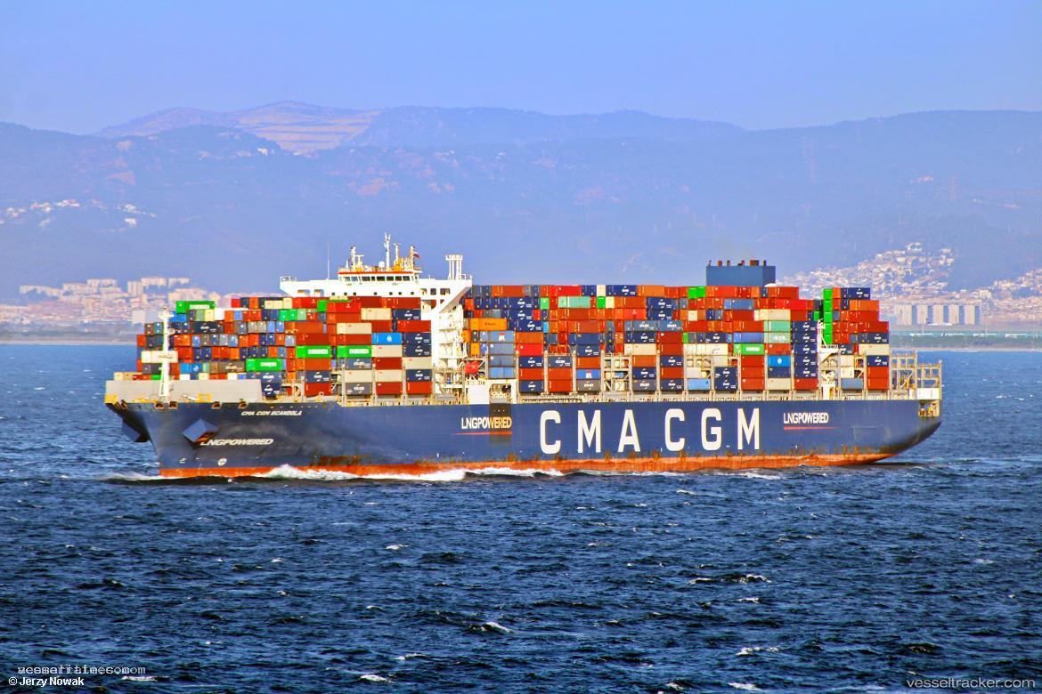 Cma-Cgm-Scandola - Container Ship vessel registered in Malta