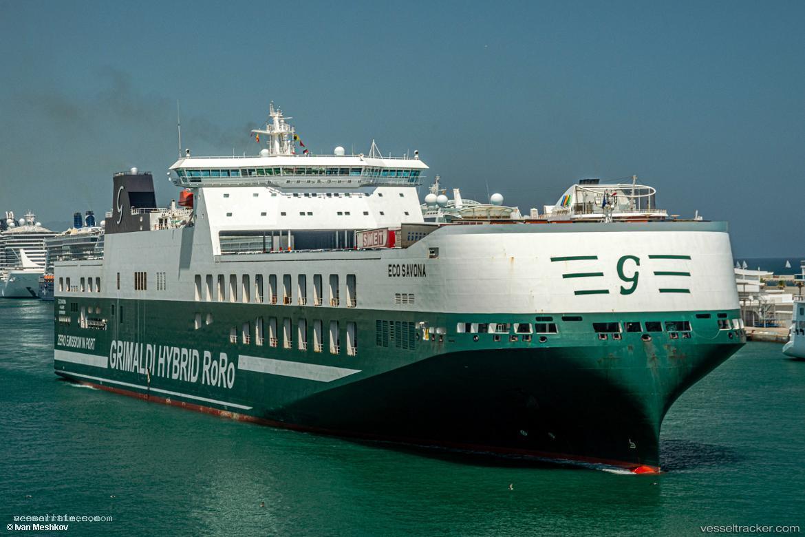 Eco-Savona - Ro Ro Cargo Ship vessel registered in Italy