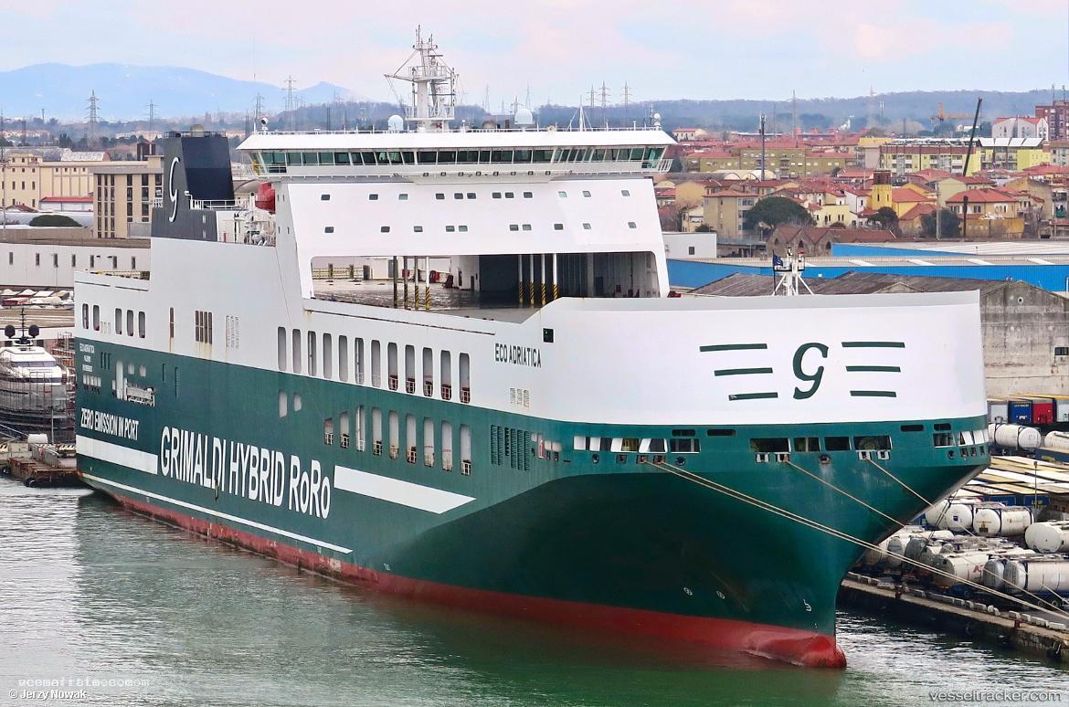 Eco-Adriatica - Ro Ro Cargo Ship vessel registered in Italy