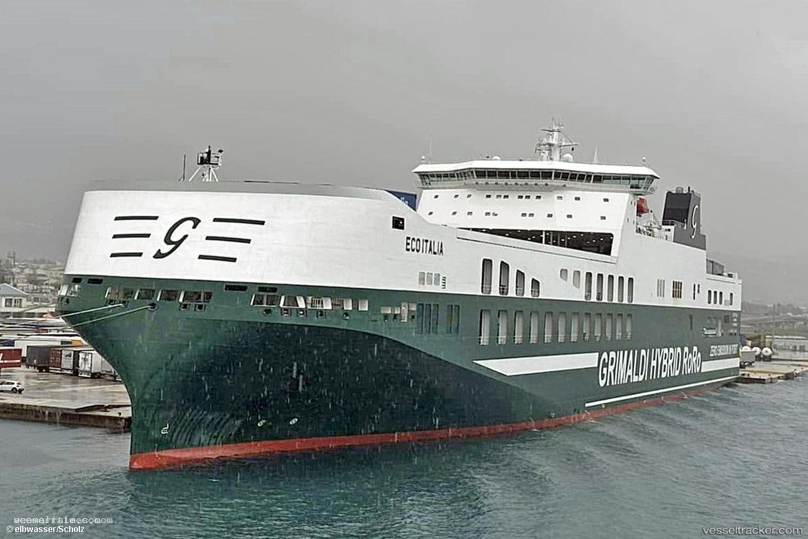 Eco-Italia - Ro Ro Cargo Ship vessel registered in Italy