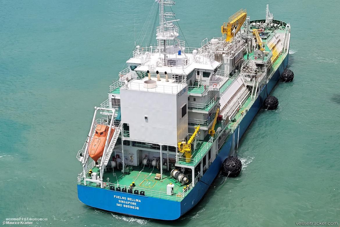 Fuelng-Bellina - Bunkering Tanker vessel registered in Singapore