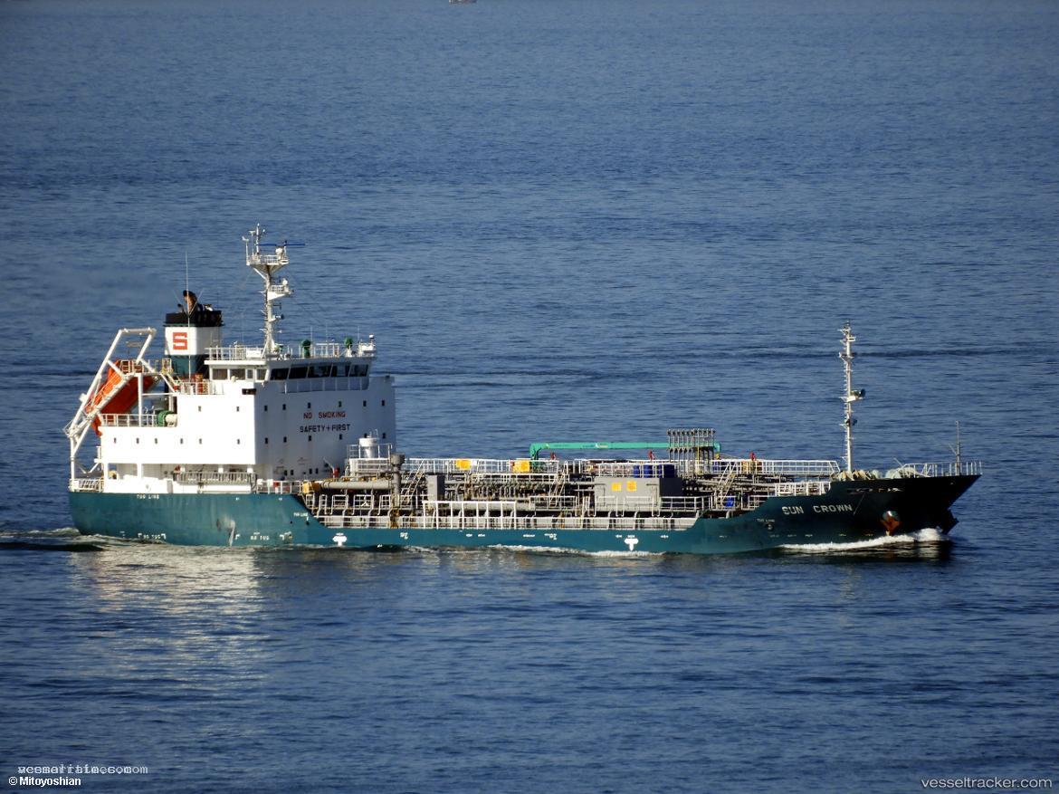 Sun-Crown - Chemical Oil Products Tanker vessel registered in Panama