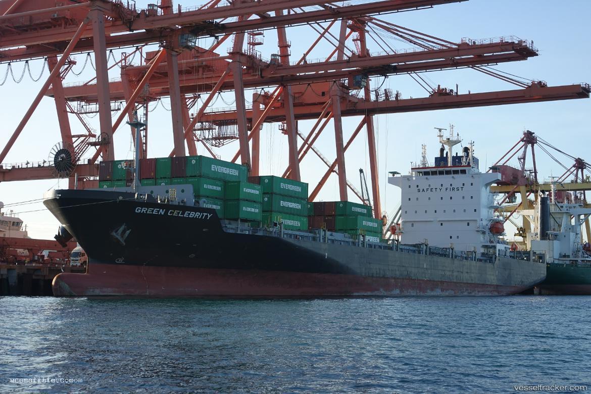 Green-Celebrity - Container Ship vessel registered in Panama