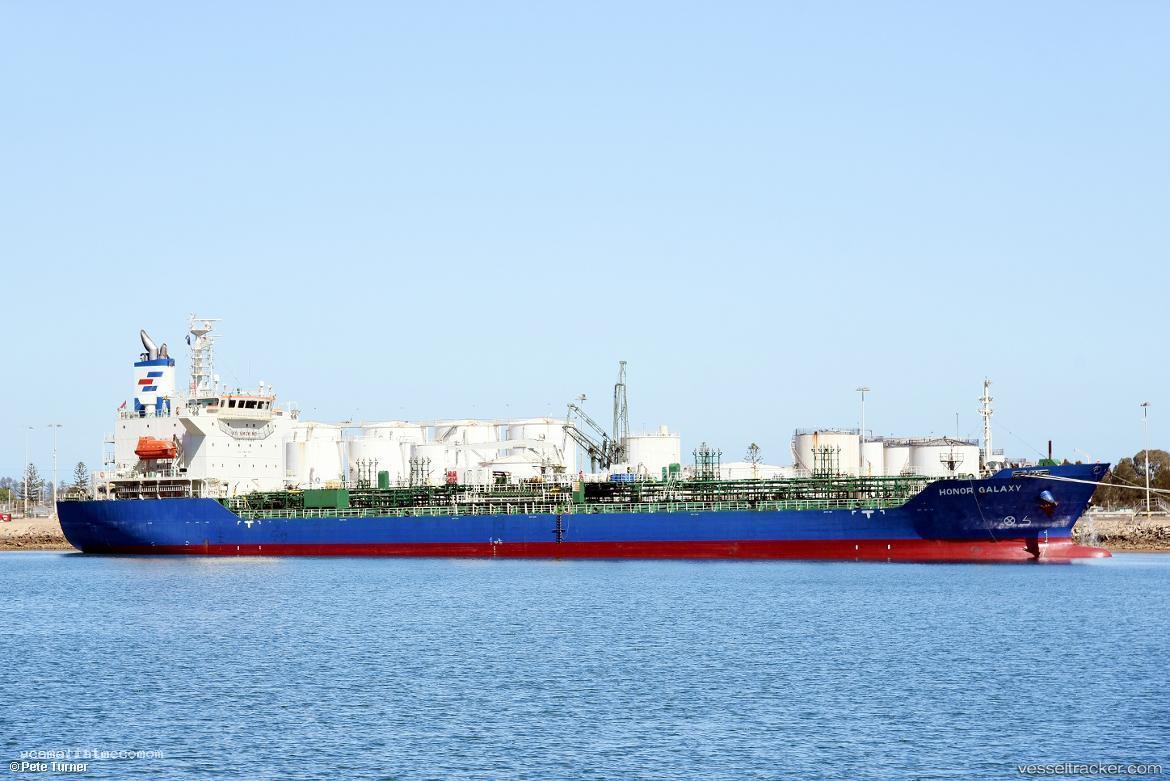 Honor-Galaxy - Chemical Oil Products Tanker vessel registered in Singapore