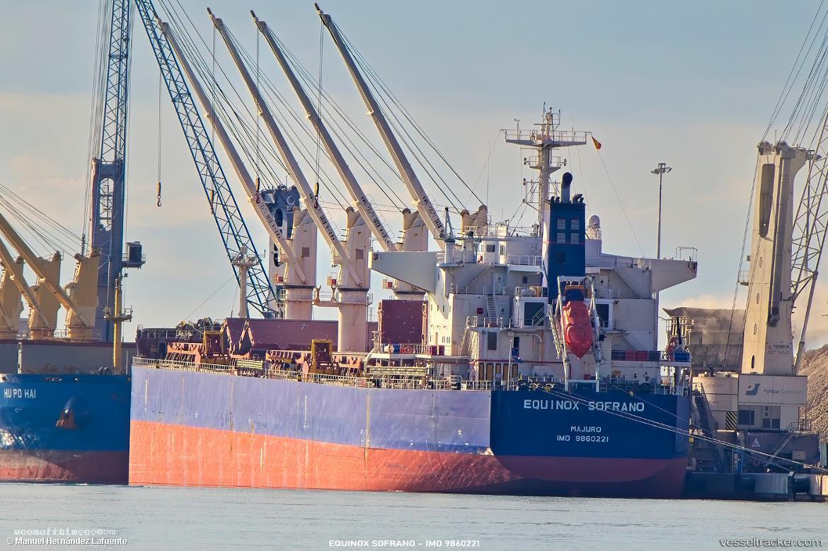 Equinox-Sofrano - Bulk Carrier vessel registered in Marshall Islands