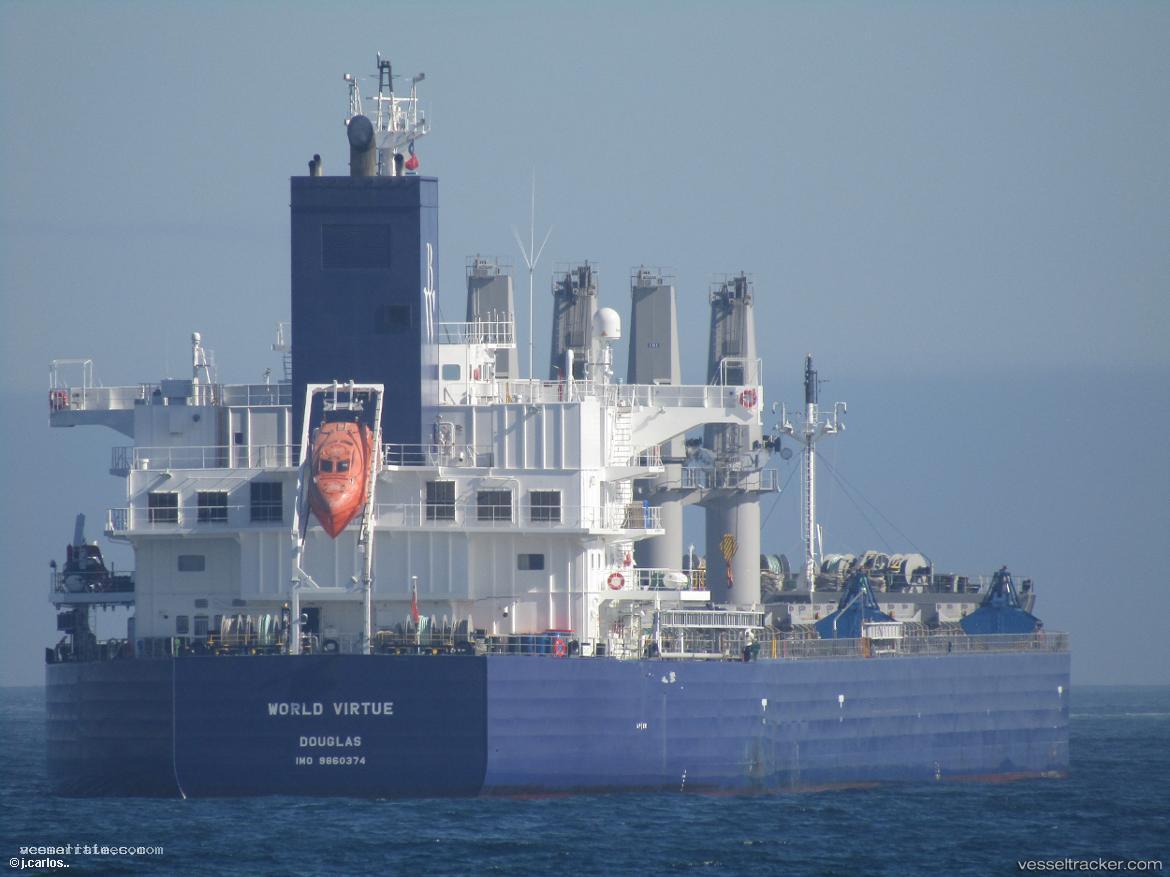 World-Virtue - Bulk Carrier vessel registered in United Kingdom