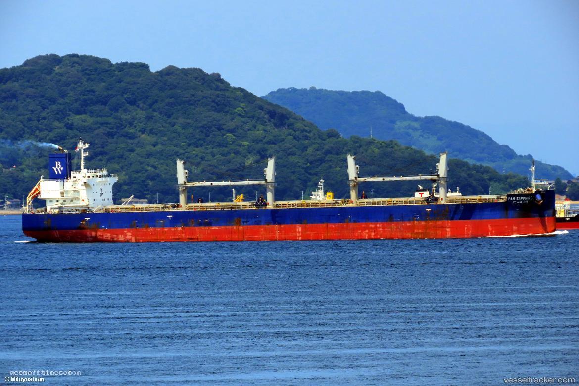 Pan-Sapphire - Bulk Carrier vessel registered in Liberia