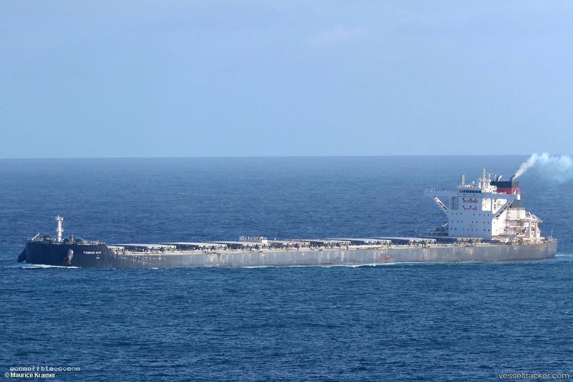 Tomini-K11 - Bulk Carrier vessel registered in Liberia