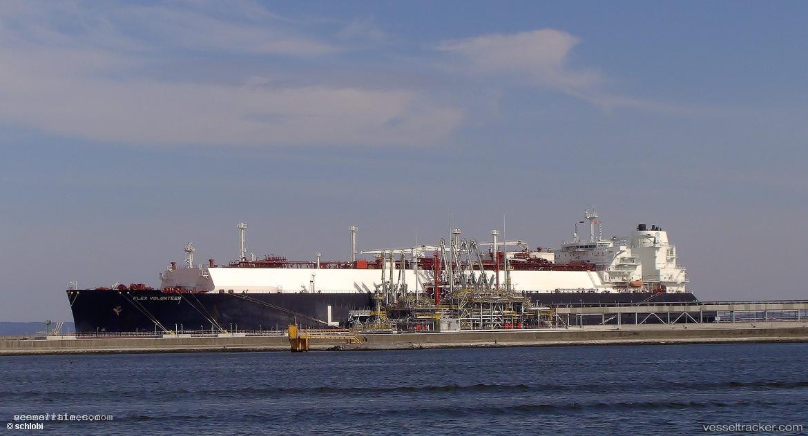 Flex-Volunteer - Lng Tanker vessel registered in Marshall Islands