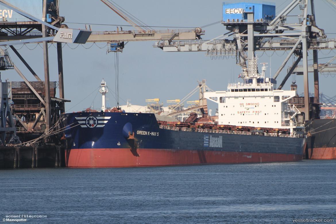 Green-K-max-5 - Bulk Carrier vessel registered in Liberia