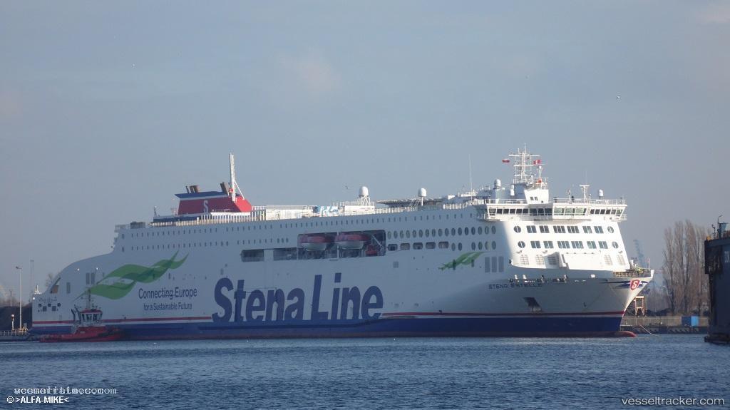 Stena-Estelle - Passenger Ro Ro Cargo Ship vessel registered in Denmark