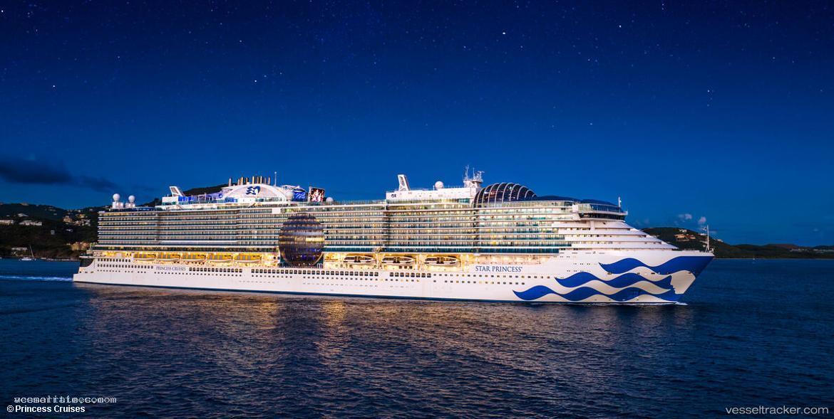 Star-Princess - Cruise Ship vessel registered in Bermuda