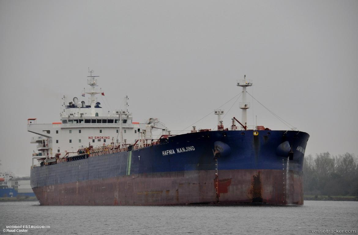 Hafnia-Nanjing - Chemical Oil Products Tanker vessel registered in Singapore