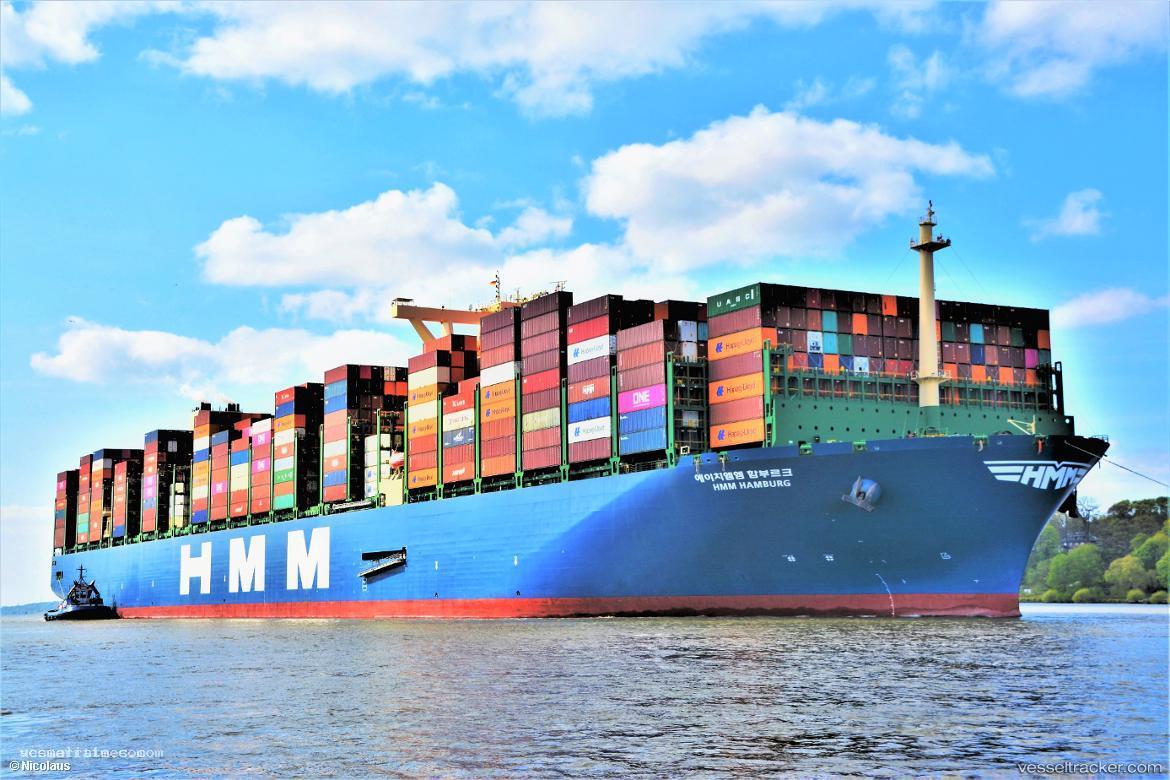 Hmm-Hamburg - Container Ship vessel registered in South Korea