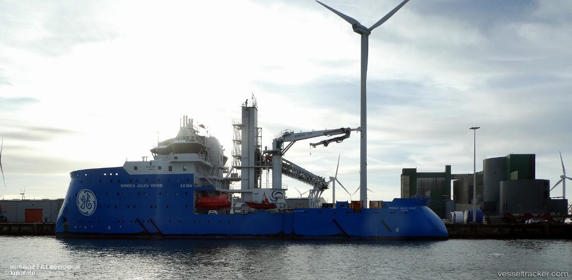 Windea-Jules-Verne - Work Repair Vessel vessel registered in Gibraltar