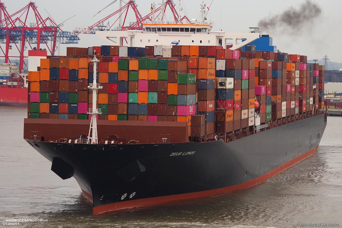 Zeus-Lumos - Container Ship vessel registered in Liberia