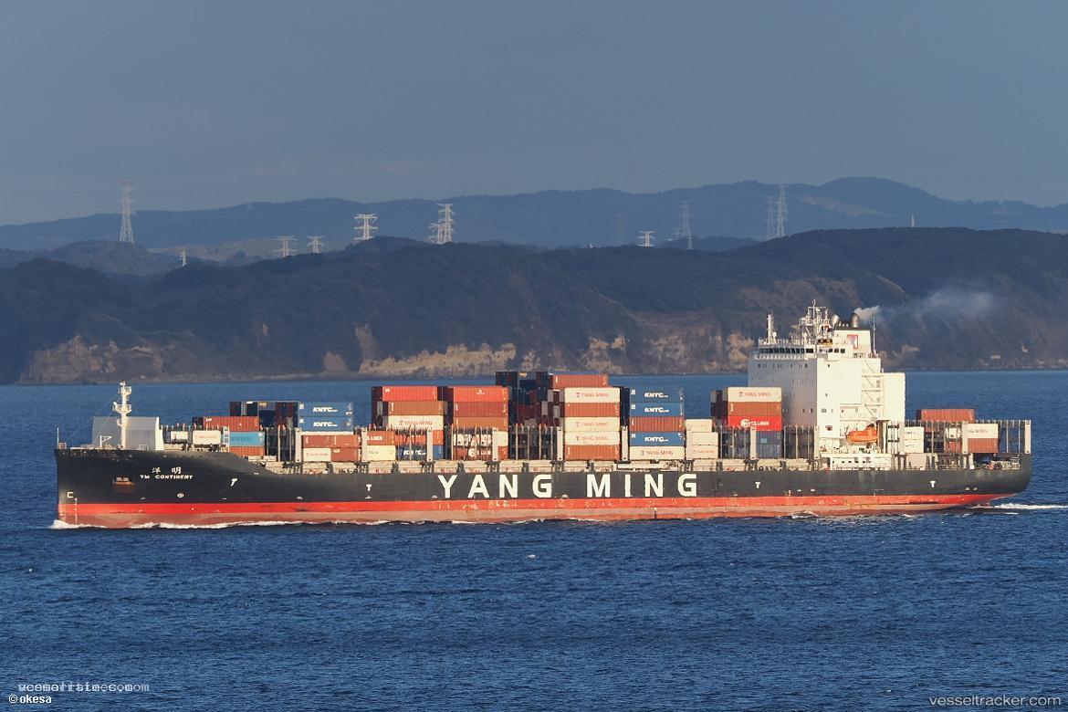 Ym-Continent - Container Ship vessel registered in Liberia