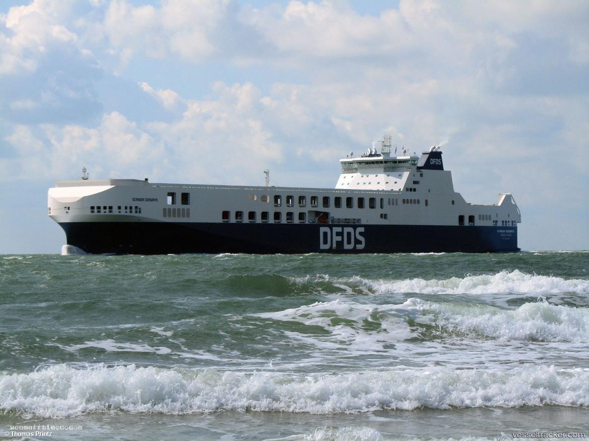 Scandia-Seaways - Ro Ro Cargo Ship vessel registered in Denmark