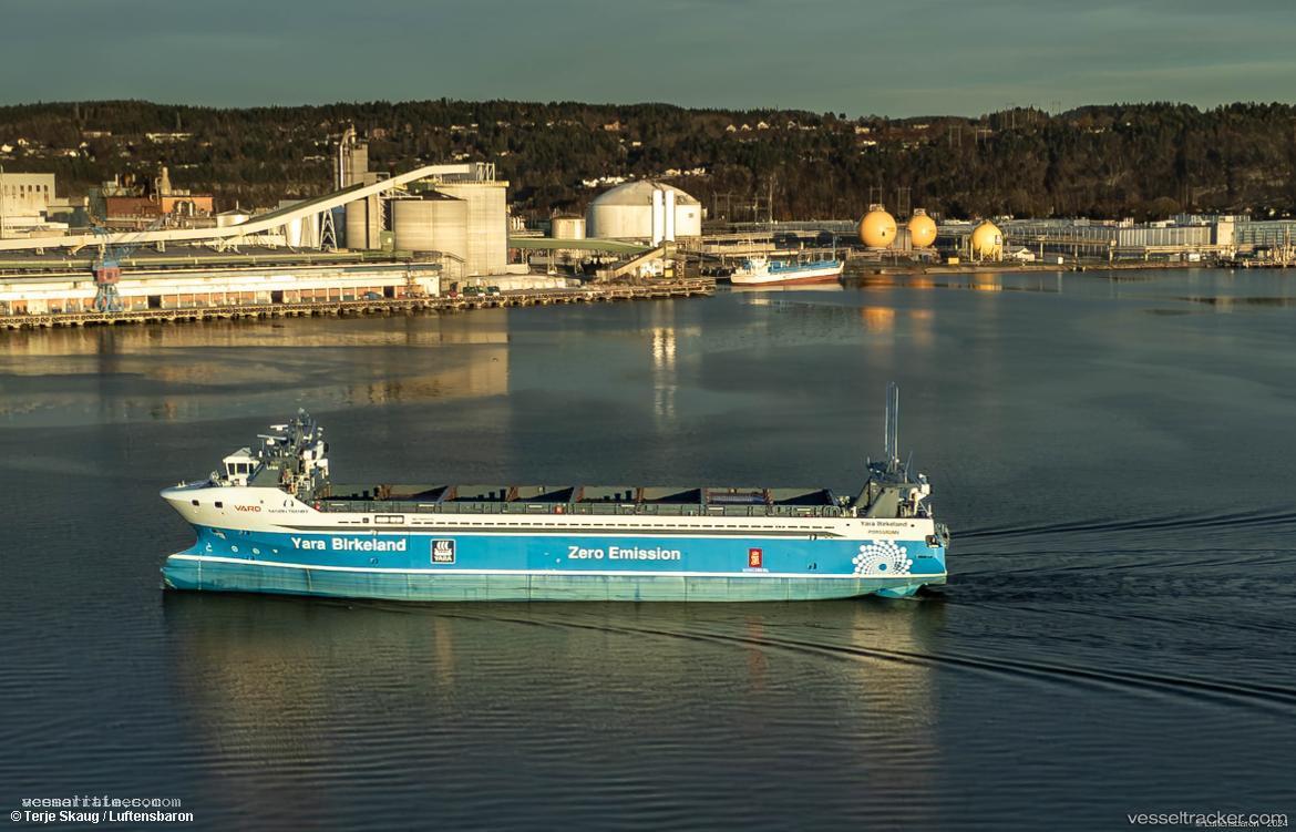 Yara-Birkeland - Container Ship vessel registered in Norway