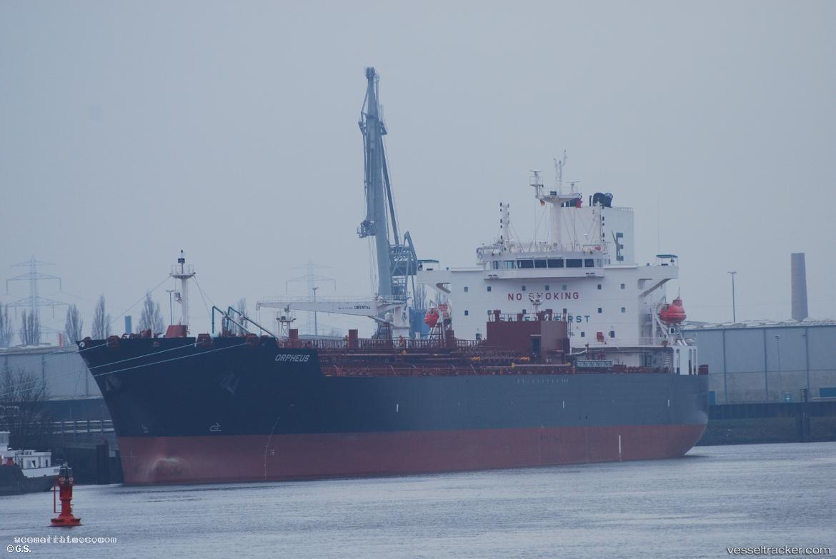 Mersey - Chemical Oil Products Tanker vessel registered in Marshall Islands