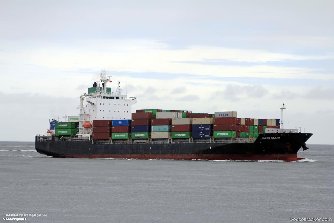 Green-Ocean - Container Ship vessel registered in Singapore