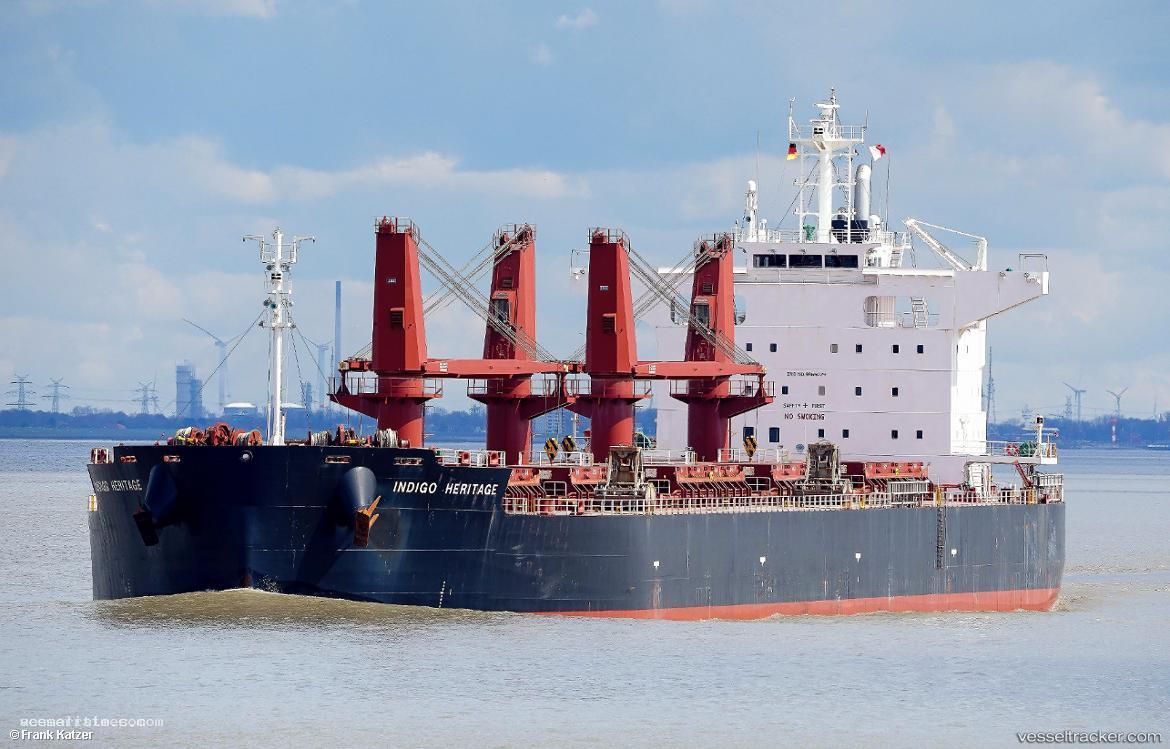 Indigo-Heritage - Bulk Carrier vessel registered in Liberia