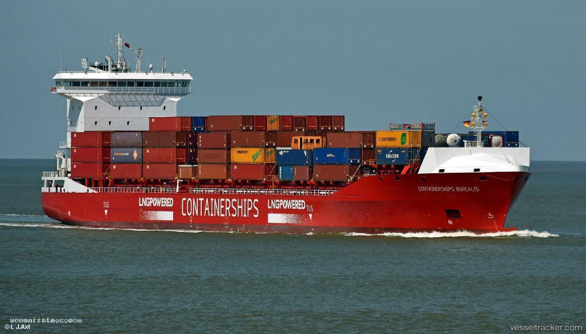 Contships-Borealis - Container Ship vessel registered in Cyprus