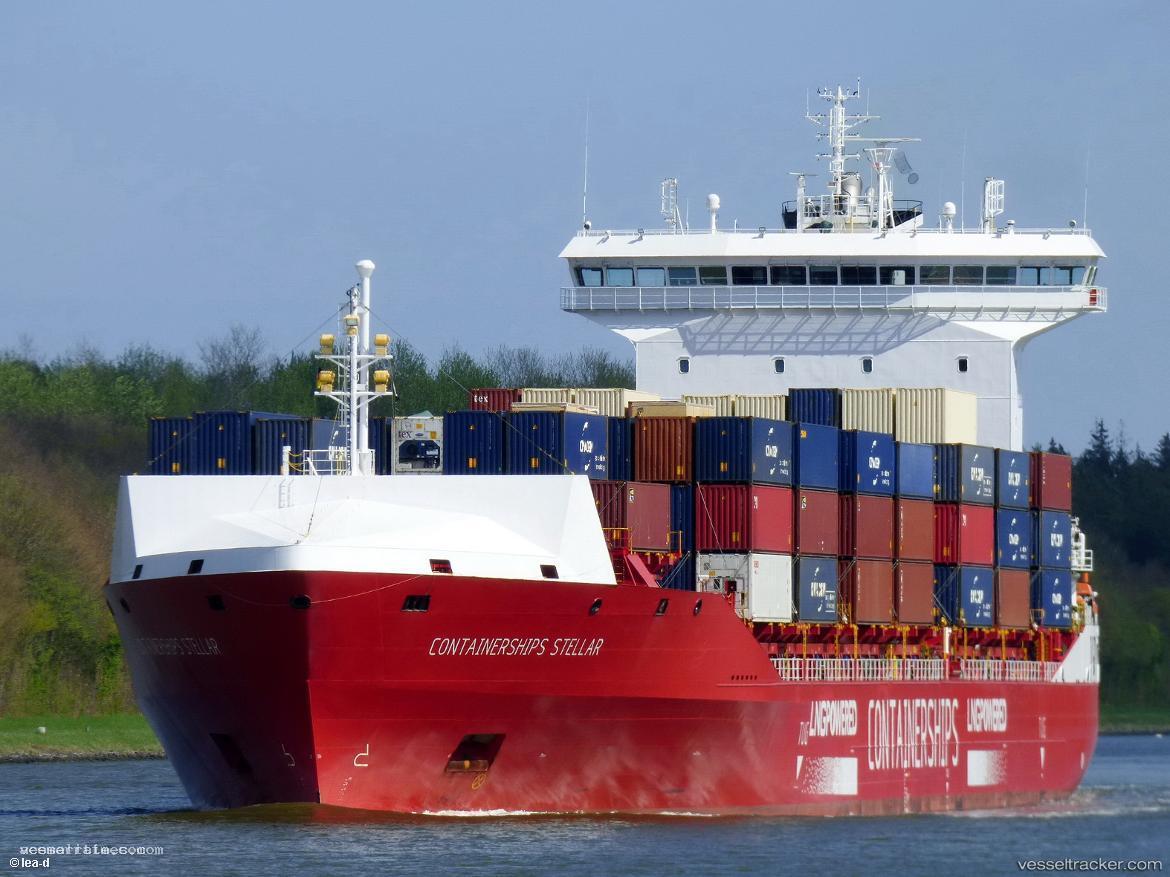 Contships-Stellar - Container Ship vessel registered in Cyprus