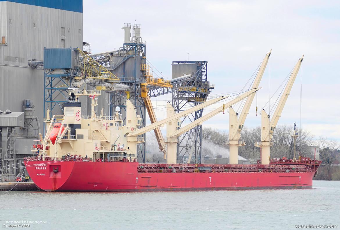 Federal-Fraser - Bulk Carrier vessel registered in Marshall Islands