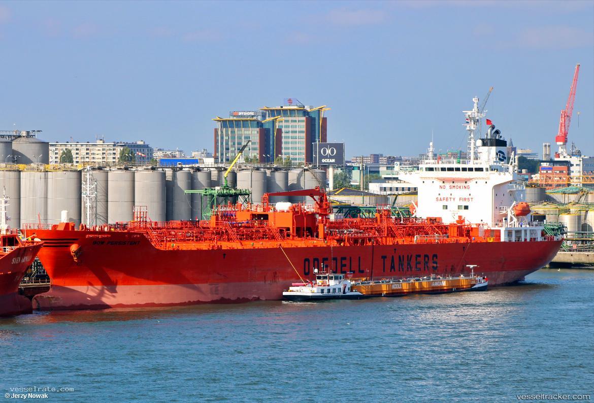 Bow-Persistent - Chemical Oil Products Tanker vessel registered in Norway