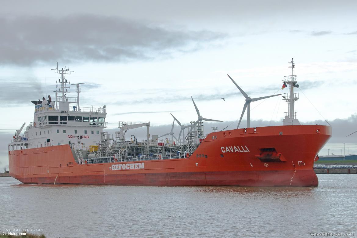 Cavalli - Chemical Oil Products Tanker vessel registered in Cyprus