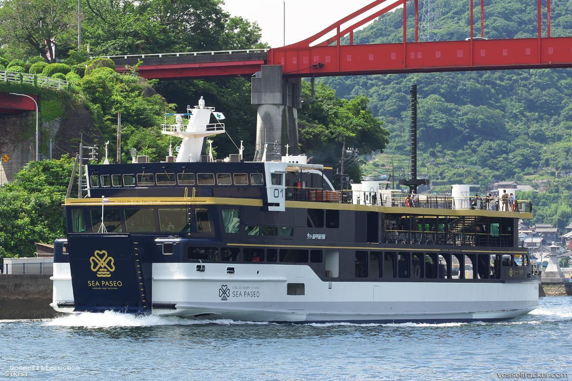 Sea-Paseo - Passenger Ro Ro Cargo Ship vessel registered in Japan